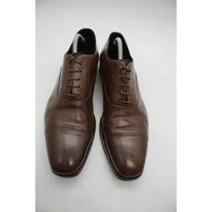 To Boot New York Adam Derrick Men Brown Oxford Leather Dress Shoe Sz10.5 Prelove To Boot New York Adam Derrick - Brandon 1298 Leather Cap Toe  main image 4